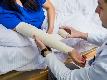 clínica de accidente de auto