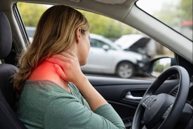 delayed headache after car accident