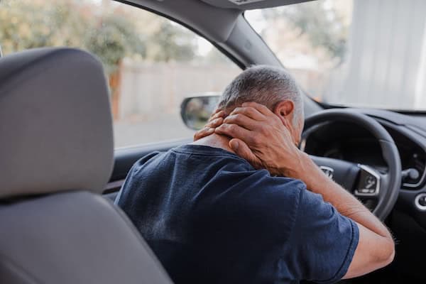 signs of whiplash after a minor car accident
